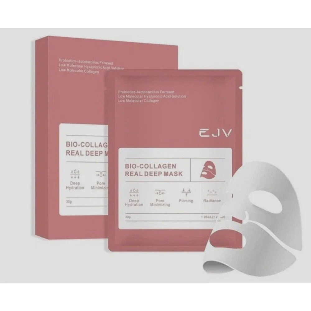 Bio-Deep Collagen Face Mask, Overnight Deeply Hydrate, Korean Beauty